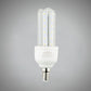 Lampadine LED E14 6W, Confezione da 6 Pezzi, 540LM, Luce Calda 3000K / Naturale 4000K / Fredda 6500K, Mini Lampadina LED E14, Emissione 360°, CRI>80, Basso Consumo Energetico, Modelli 3U-01T