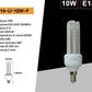 Lampadine LED E14 10W, Confezione da 10 Pezzi, 950LM, 3000K/4000K/6500K, Luce Calda, Naturale e Fredda, Lampadina LED a U, CRI>80, Illuminazione 360°, Risparmio Energetico, Modello E14-U-10W