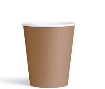Bicchierini caffe'  avana 75ml 500pz