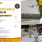 Lampada da Tavolo Ricaricabile LED  – Senza Fili, 3 Temperature di Colore, Dimmerabile Touch, USB, Moderna per Ristorante, Camera, Comodino D27-3C