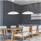 TEKHOME Lampadario a led a sospensione 46 watt 3 colorazione di luce dimmerabile con telecomando lampada da cucina soggiorno B81