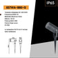 Faretto da Giardino con Picchetto GU10, IP65 Impermeabile, Orientabile, Corpo in Alluminio, Spot da Esterno per Giardino/Siepi/Vialetti – Attacco GU10 (Lampadina Non Inclusa) 837WA-B80-G