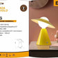 Lampada da Tavolo E27  – Design Moderno con Paralume Inclinato, Lampada da Comodino in Metallo, per Camera da Letto, Soggiorno, Studio   D13