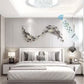 Lampadario LED con Cristalli Dimmerabile con Telecomando 3000K-4000K-6500K, Plafoniera Moderna per Camera da Letto Soggiorno – 3 Misure Disponibili (S/M/G) C30