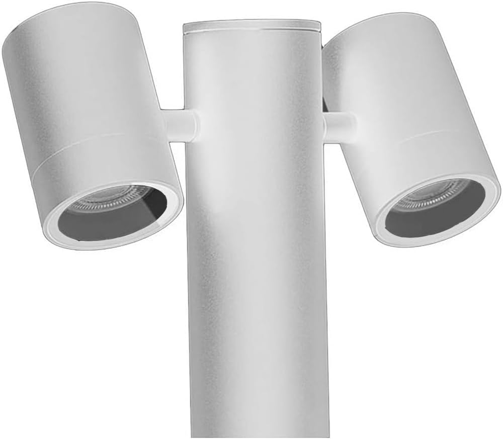 Fai clic per visualizzare la vista completa Risorse per la sicurezza e i prodotti Vuoi riciclare il tuo prodotto GRATUITAMENTE? Lampione da Giardino GU10 IP44 440mm, Palo Luce da Esterno Moderno in Alluminio, Attacco GU10, – Senza Lampadina 539PB-B440