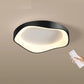 TEKHOME Plafoniera LED Moderna 38W, Dimmerabile, 3 Modalità di Colore 3000K-4000K-6500K, 3040LM,Bianco e Nero, Design Elegante per Camera da Letto e Soggiorno C53