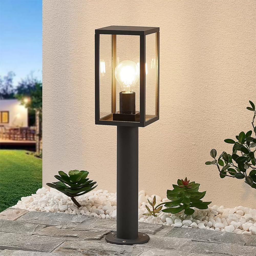 Lampione da Giardino 48cm IP44 per Esterno, Attacco E27 518PA-H480