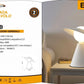 Lampada da Tavolo E27  – Design Moderno con Paralume Inclinato, Lampada da Comodino in Metallo, per Camera da Letto, Soggiorno, Studio   D13