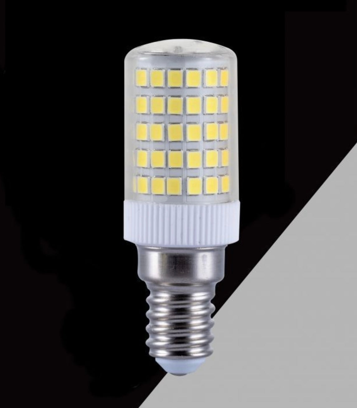 Lampadine LED E14 8W 880LM 6500K, 10 Pezzi, Luce Fredda, Formato Compatto 22.5x65mm, 220-240V, SPARAC-E14-8W-CE1-6