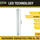2 Pezzi, Lampade LED 2G11 16W 6500K, 1500LM, Luce Bianca Fredda, Tubo LED Sostituzione PL-L 36W, Attacco 2G11, 180°, Risparmio Energetico, Modello 2G11-18F