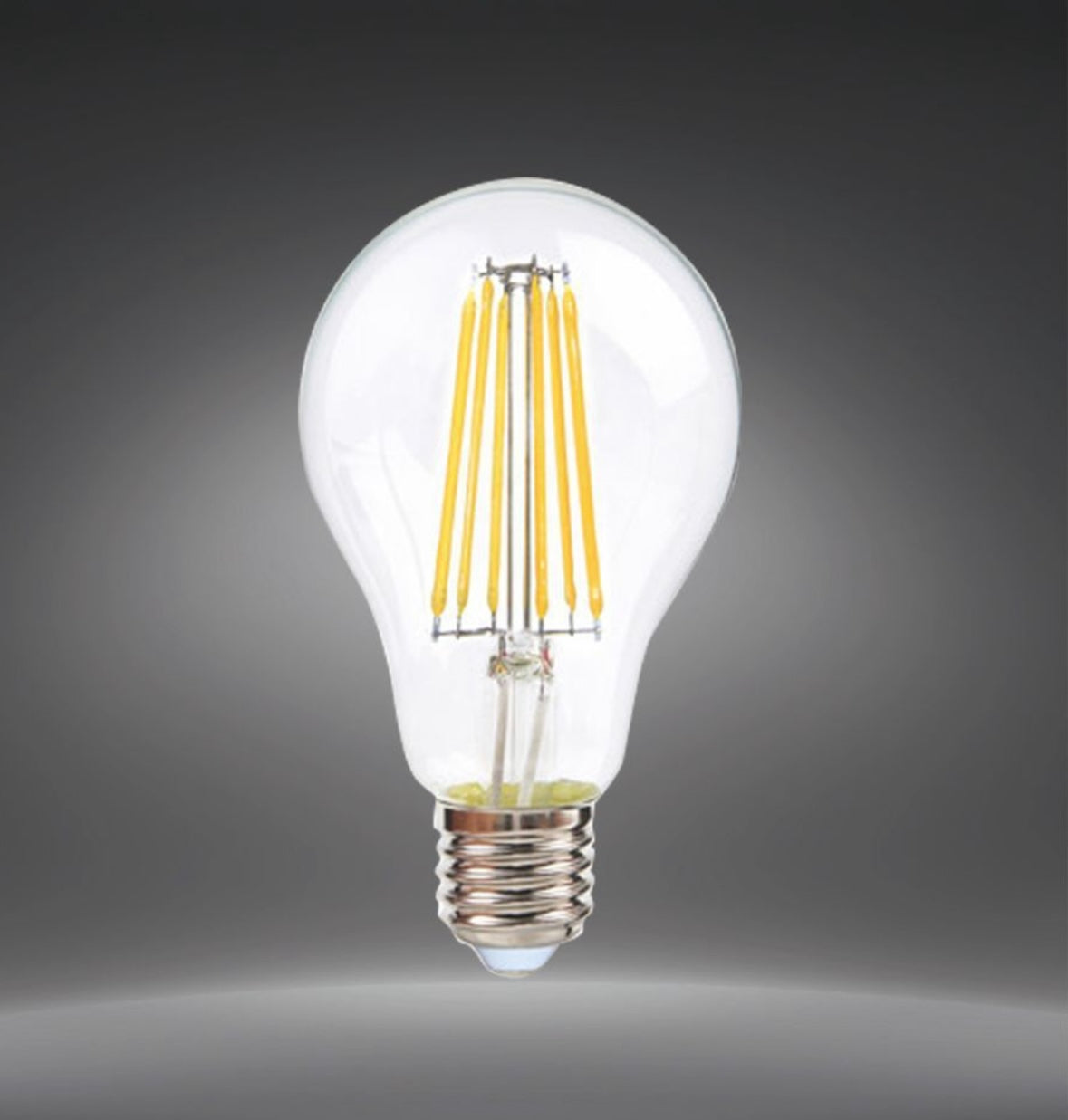 Lampadine LED E27 A70 12W, Confezione da 5 Pezzi, 1500LM, Luce 3000K/4000K/6500K, Vetro Trasparente, Illuminazione a 360°, Basso Consumo Energetico, Non Dimmerabile, Modello A70-T