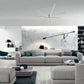 TEKHOME Lampadario da soffitto a led 43 watt plafoniera lampada moderna Bianco/Nero luce 3000K/4000K/6500K PN-27