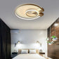 TEKHOME Lampada da soffitto a LED 50 cm 32 W Lampada da soggiorno Lampadario in ferro battuto PN-04