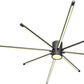 TEKHOME Lampadario da soffitto a led 43 watt plafoniera lampada moderna Bianco/Nero luce 3000K/4000K/6500K PN-27