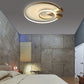TEKHOME Lampada da soffitto a LED 50 cm 32 W Lampada da soggiorno Lampadario in ferro battuto PN-04