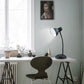 Lampada da Tavolo con Flessibile, Attacco E27, Metallo, Interruttore, Base Stabile – Lampada Scrivania Moderna per Studio, Ufficio, Cameretta D22