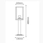 Lampione da Giardino 48cm IP44 per Esterno, Attacco E27 518PA-H480
