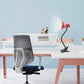 Lampada da Tavolo con Pinza – Attacco E27, Braccio Flessibile 40 cm, Metallo, Luce Direzionabile, Max 60W – Studio, Scrivania, Cameretta D21
