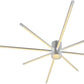 TEKHOME Lampadario da soffitto a led 43 watt plafoniera lampada moderna Bianco/Nero luce 3000K/4000K/6500K PN-27