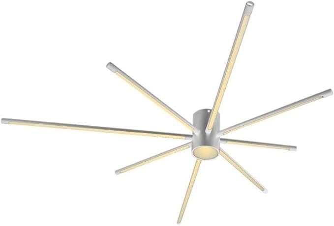 TEKHOME Lampadario da soffitto a led 43 watt plafoniera lampada moderna Bianco/Nero luce 3000K/4000K/6500K PN-27
