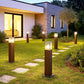 Lampione da Giardino Esterno IP44 con Attacco E27, Palo Luce da Esterno in Alluminio, Colonna Luminosa per Giardino, Vialetto, Terrazza – 440mm-B440