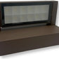 Applique LED da Esterno 21W IP65 CCT-Switch 3000K-4000K-6500K, Lampada da Parete Moderna in Alluminio e Vetro, Impermeabile per Facciata, Giardino e Balcone 472