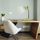 Lampada da Tavolo con Flessibile, Attacco E27, Metallo, Interruttore, Base Stabile – Lampada Scrivania Moderna per Studio, Ufficio, Cameretta D22