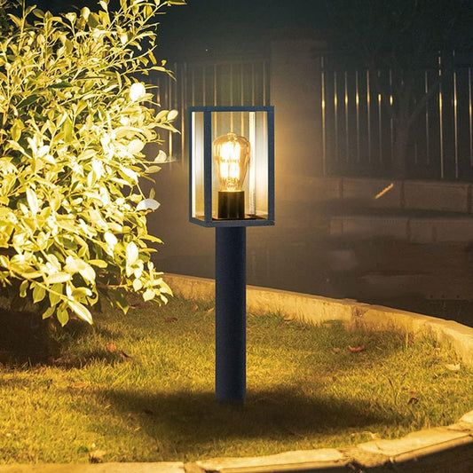 Lampione da Giardino 48cm IP44 per Esterno, Attacco E27 518PA-H480