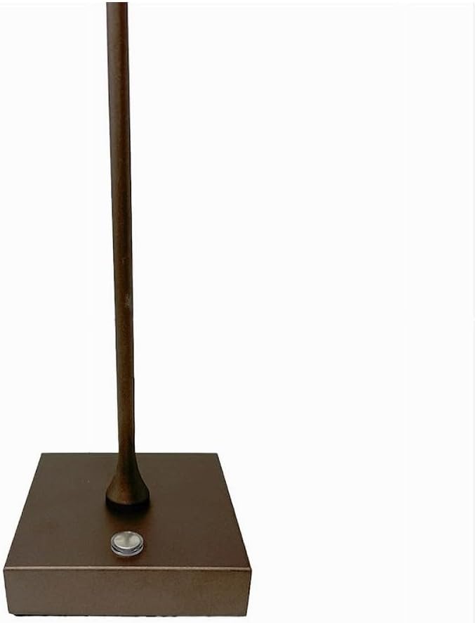 Lampada da Tavolo Ricaricabile LED  – Senza Fili, 3 Temperature di Colore, Dimmerabile Touch, USB, Moderna per Ristorante, Camera, Comodino D27-3C