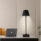 Lampada da Tavolo Ricaricabile LED  – Senza Fili, 3 Temperature di Colore, Dimmerabile Touch, USB, Moderna per Ristorante, Camera, Comodino D27-3C