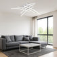 Plafoniera LED Moderna 38W Dimmerabile, Luce CCT 3000K-4000K-6500K, Lampada da Soffitto per Soggiorno Camera Cucina, Metallo Alluminio – PN-36B3C