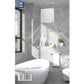 Aspiratore da Muro 6”, Ventola di Scarico per Bagno, 25W, 155 m³/h, Silenzioso 35 dB, Motore in Rame, Design Moderno – APC-D15