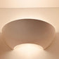TEKHONE Applique da Parete in Gesso Bianca, Lampada da Muro Design Moderno, Luce Indiretta Up & Down, Attacco R7S, Verniciabile per Interni – GS-E72