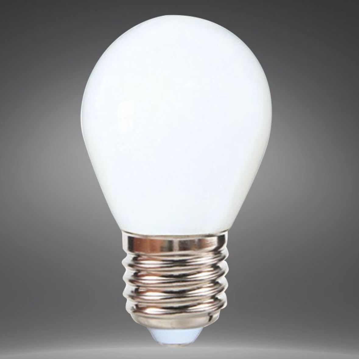 5PZ Lampadina LED E14 G45 4W, Mini Globo Opaco, 300LM, Luce Calda 2700K / Naturale 4000K / Fredda 6500K, Non Dimmerabile, 220V, per Lampadari e Abat Jour, G45-B Series