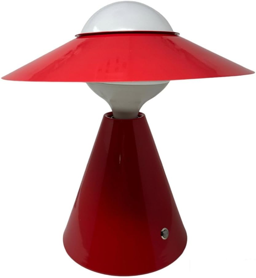 Lampada da Tavolo E27  – Design Moderno con Paralume Inclinato, Lampada da Comodino in Metallo, per Camera da Letto, Soggiorno, Studio   D13