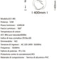 LAMPADARIO LED BIRD 53W  A51