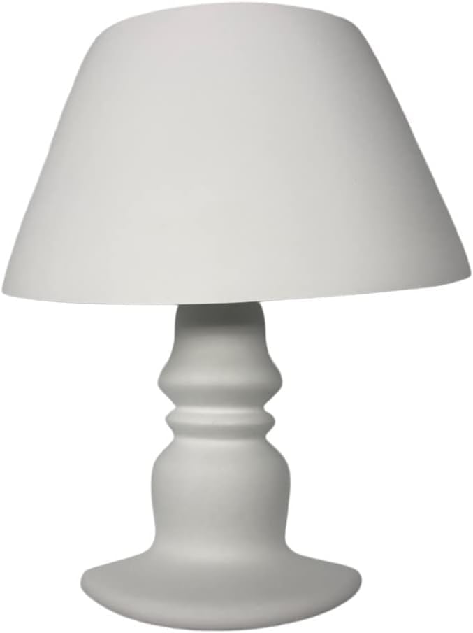 Applique da Parete in Gesso Bianca E14, Lampada da Muro Verniciabile Stile Classico per Interni, IP20 – GS-E84