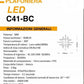 TEKHOME Plafoniera da Soffitto LED 58 W Lampadario Moderno Luce 6500k 4000k 3000k C41