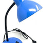 Lampada da Tavolo con Flessibile, Attacco E27, Metallo, Interruttore, Base Stabile – Lampada Scrivania Moderna per Studio, Ufficio, Cameretta D22