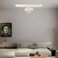 Lampadario LED Moderno 50W, Ø45cm, Bianco, 4000LM, 3000k/4000k/6500K,Soffitto Sospeso in Alluminio per Soggiorno, Cucina, Sala da Pranzo LP-17