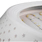 Lampadario LED con Cristalli Dimmerabile con Telecomando 3000K-4000K-6500K, Plafoniera Moderna per Camera da Letto Soggiorno – 3 Misure Disponibili (S/M/G) C30