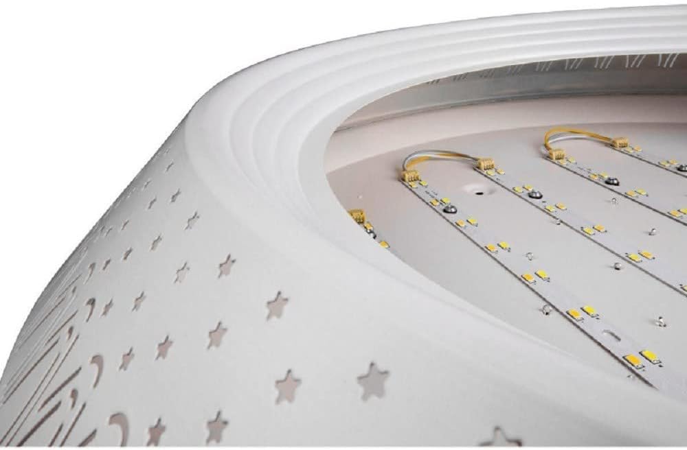 Lampadario LED con Cristalli Dimmerabile con Telecomando 3000K-4000K-6500K, Plafoniera Moderna per Camera da Letto Soggiorno – 3 Misure Disponibili (S/M/G) C30