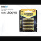 Batterie Alcaline AA 1.5V LR06 – Pile Stilo a Lunga Durata per Telecomandi, Giocattoli e Dispositivi Domestici – 48 Pezzi (12 Confezioni da 4) – A1-LR06-4B