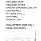 TEKHOME Faretta 4 Luci GU10, Plafoniera a Soffitto con 4 Teste Orientabili, 220-240V, Bianco, Ø405mm, Materiale Metallo, per Interni (Lampadine Non Incluse) C72-B4