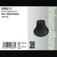 6 Pezzi Portalampada E27 Nero con Base Curva, Attacco E27, 250V 4A, in Termoplastica Isolante per Lampadine LED e Tradizionali – SK01042A