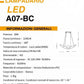 Lampadario LED Moderno FIOCCO 38W A07