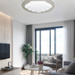 TEKHOME Plafoniera LED Moderna 46W con Telecomando e Bluetooth, Dimmerabile 3000K-6500K, Ø48cm, Design a Conchiglia, Luce Soffitto per Soggiorno Camera da Letto, IP20, CRI＞80, 3680LM, PN-11-3C