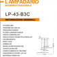 Lampadario LED Moderno Skylines LP-43