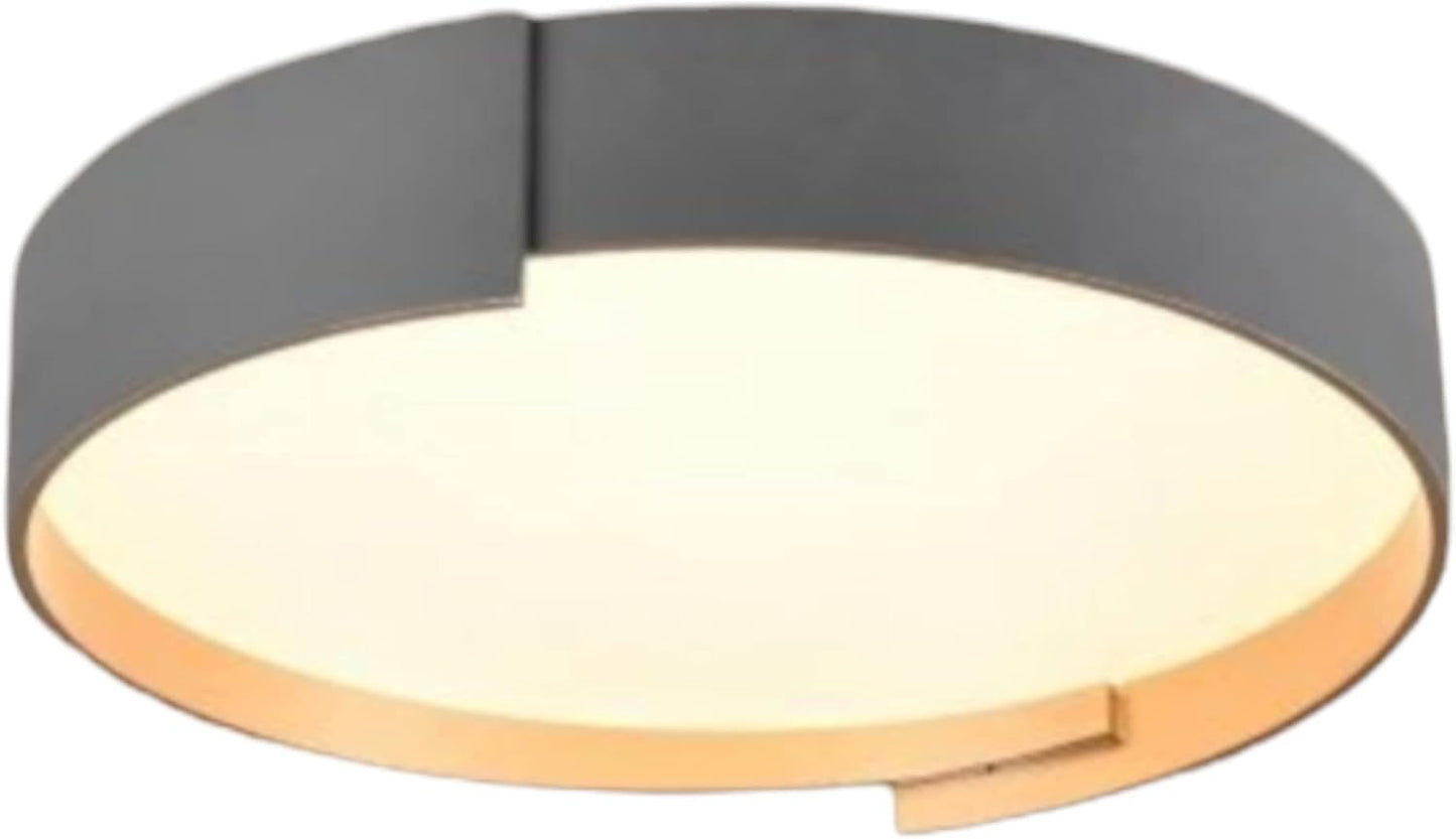 TEKHOME Plafoniera a led da interno moderna a soffitto forma tonda lampada adatta per camera da letto salone soggiorno solotto cucina locali commerciali 46W C49