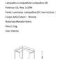 TEKHOME Plafoniera da soffitto minimalista lampada in metallo nero bronzo con sfera in vetro per camera da letto G9 C76-1